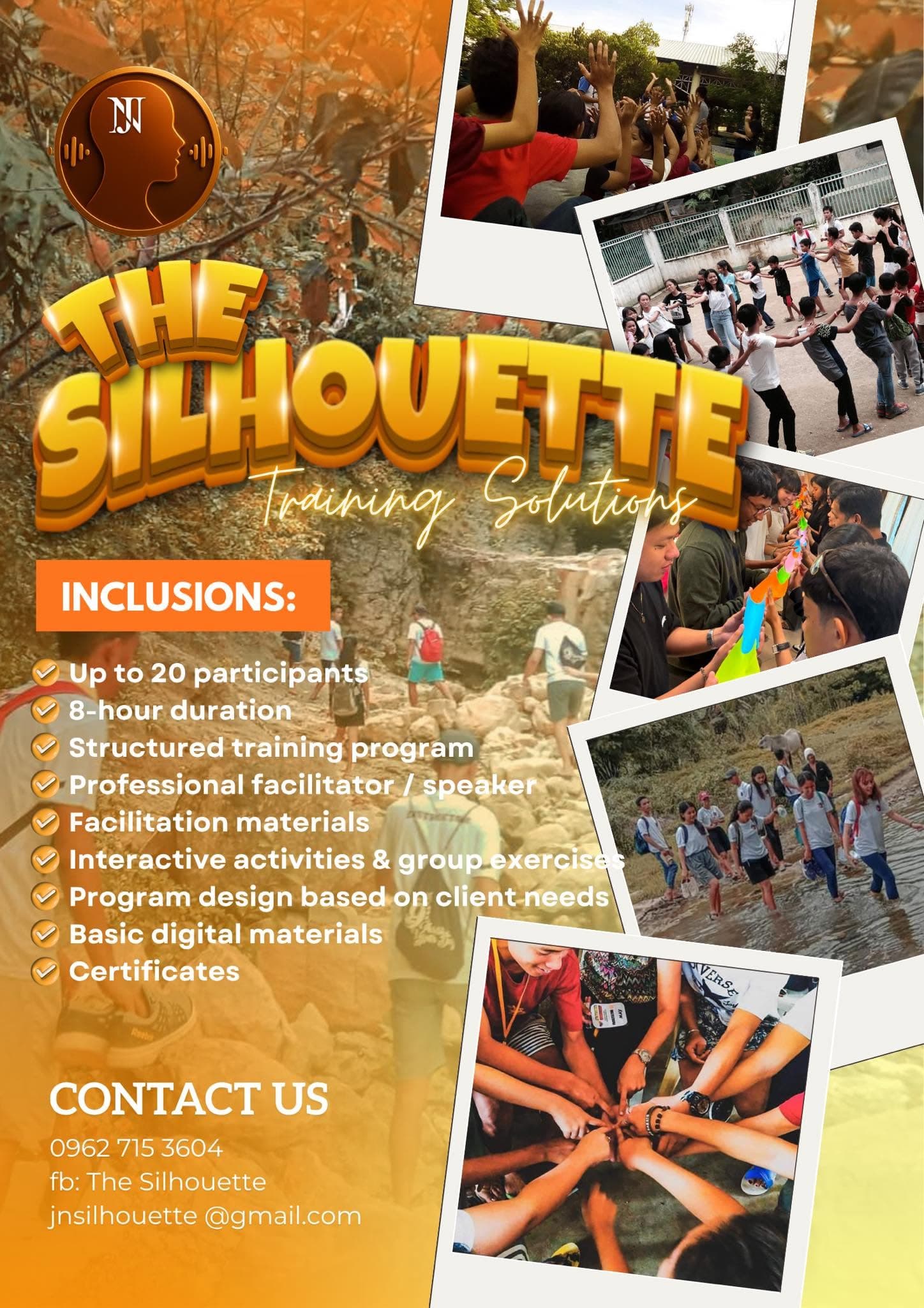 The Silhouette Training Solutions program poster